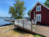 Stuga med strandtomt på vackra Tärnö Blekinge Skärgård