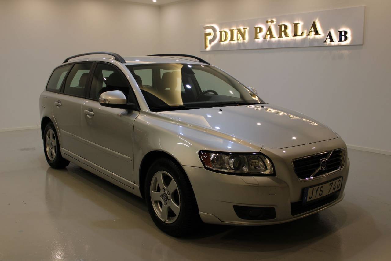 Volvo V50 1.8 Flexifuel Manuell, 125hk, 2010