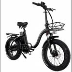 Elcykel dam E-bike Flexi med 50 km räckvidd på ren el