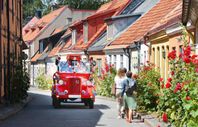 Gathus i centrala Ystad. 180 meter från Stortorget .