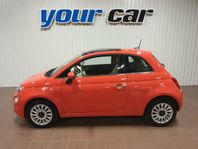 Fiat 500  Lounge Panorama PDC Navi Alu-hjul Skatt 448/år