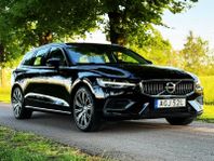 Volvo V60 Recharge T6 AWD inscription, Skinn, Moms, 340hk