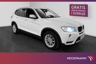 BMW X3 xDrive20d 184hk P-Sensorer Dragkrok