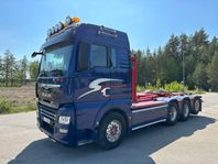 MAN TGS 35.640 8x4 tridem lastväxlare