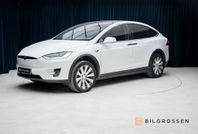 Tesla Model X Long Range Raven 423hk Drag Luftfjädring P-vär