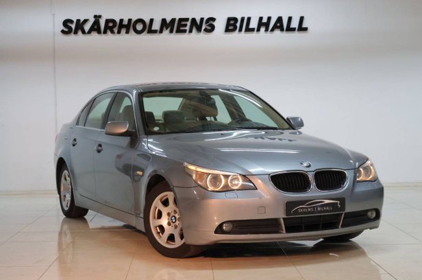 BMW 520 i SEDAN 4-ÄGARE SV-SÅLD LÅGMIL MANUE - såld eller borttagen