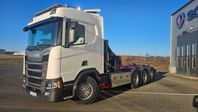 Helt ny Scania R560 B8x4*4NB Palfinger kran o växlare