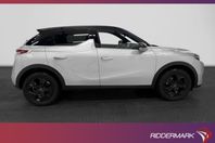 DS 3 Crossback E-TENSE 136hk Exclusive HUD Skinn Kamera Navi