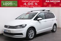 Volkswagen Touran 1,2 TSI 110hk 7-sits Kamera Drag