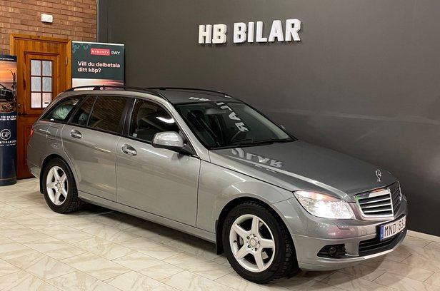 Mercedes-Benz C 200 T Kompressor 5G 184hk/ Dragkrok/ 1-Ägare säljes i ...