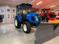 New Holland Boomer 45 ny inkl Vikplog & sandspridare