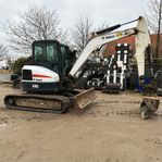 Bobcat E45 - Minigravemaskine / mini excavator 4,5 ton