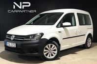 Volkswagen Caddy Life 1.4 TGI CNG Välservad MOMS Drag Värmar