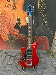 Duesenberg Paloma Red Sparkle Lefthand