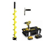 Skruvdragar Paket Dewalt, Tonar 130mm 2x4AH