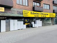 Edwins Vitvaror har REA på frysbox, kyl/frys med garanti