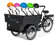 Cargobike Kindergarten Electric för 6-barn