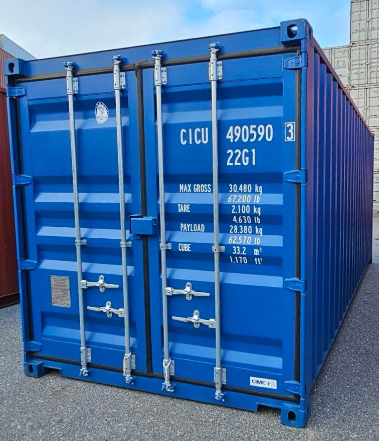 Nya 20 fot och 40 fot contain...