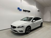 Volvo V60 D4 AWD 190hk R-Design D-värm VOC Navi Helskinn