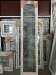 3-glas PVC-Fönster finns på lager |Mått: 50cm x 200cm