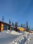 Nybyggd fjällstuga i Storhogna; ski in/ski out, bastu, kamin