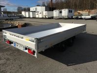 Hapert Azure H2 505x220cm 3500kg med bladfjädring & ramper