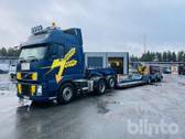 Maskintransport Volvo FH12 6x2 + Et 50 3 Kll - Såld Eller Borttagen