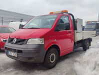 Volkswagen Transporter 2.5 TDI 131hk Pickup Flak + Kran HIAB