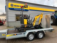 New Holland E12D inkl Lorrie trailer