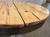 Cafebord, pelarmodell, metall, trä