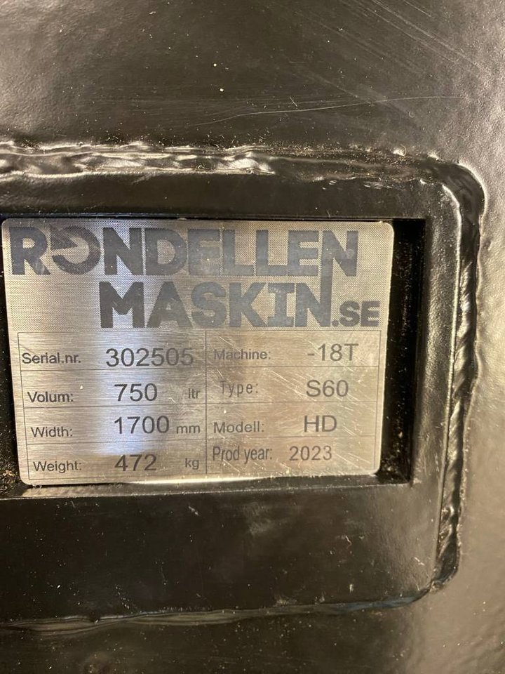 Rondellen Planerskopa S60 750...