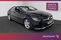 Mercedes-Benz CLS 350 d Coupé 258hk AMG Taklucka 360° Skinn