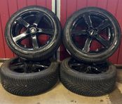 Kompletta BMW 320i vinterhjul 225/50R17 bfgoodrich