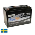 Kampanj Svenskt Litium LifePO4 Batteri Bluetooth Värme