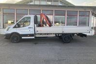 Ford Transit 350 Chassi Cab L4 flak kran