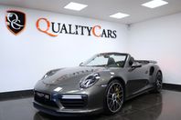 Porsche 991 911 Turbo S Cab / Sport Chrono Sv-Såld/ Kolfiber