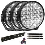 3-pack Extraljus Ledforce MegaBeam 160W 9" - REKORDLÅGT PRIS