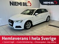 Audi A3 2.0 TFSI 190hk Quattro S-Line P-sens MoK S&V-däck