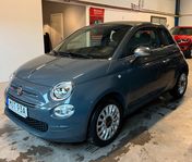 Fiat 500C 1.2 8V Lounge, Apple car-play, S&V hjul