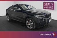 BMW X6 M50d 381hk M-Sport Innovation Pano H/K Värm HUD Drag