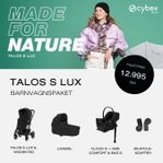 Cybex Talos S Lux med Cybex Cloud G, Bas G & Bilstolsadapter