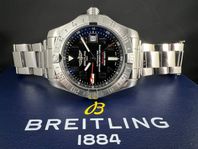 Breitling Avenger II GMT 43mm Svart Fullset 2015