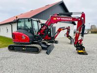 Yanmar SV60 med Engcon tiltrotator "Fabriksny"