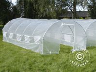 Tunnelväxthus 4x6,6x2m, 26,4m², transparent - växthus
