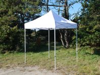 Snabbtält FleXtents Basic v.2, 2x2m vit - partytält