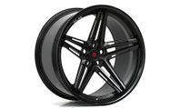 Vinterns kaxigaste fälgar - Imaz wheels FF6 black 19-20"