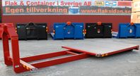 Arbetsstation med containerfästen