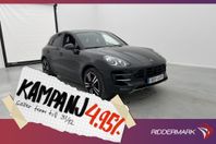 Porsche Macan Turbo 400hk Chrono Pano Burm PASM 4,95% Ränta