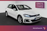 Volkswagen Golf GTE B-kamera P-värme CarPlay Välservad 204hk