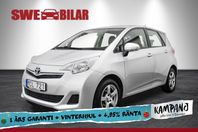 Toyota Verso-S 1.33 Dual VVT-i AUTO M-Värmare S&V Hjul